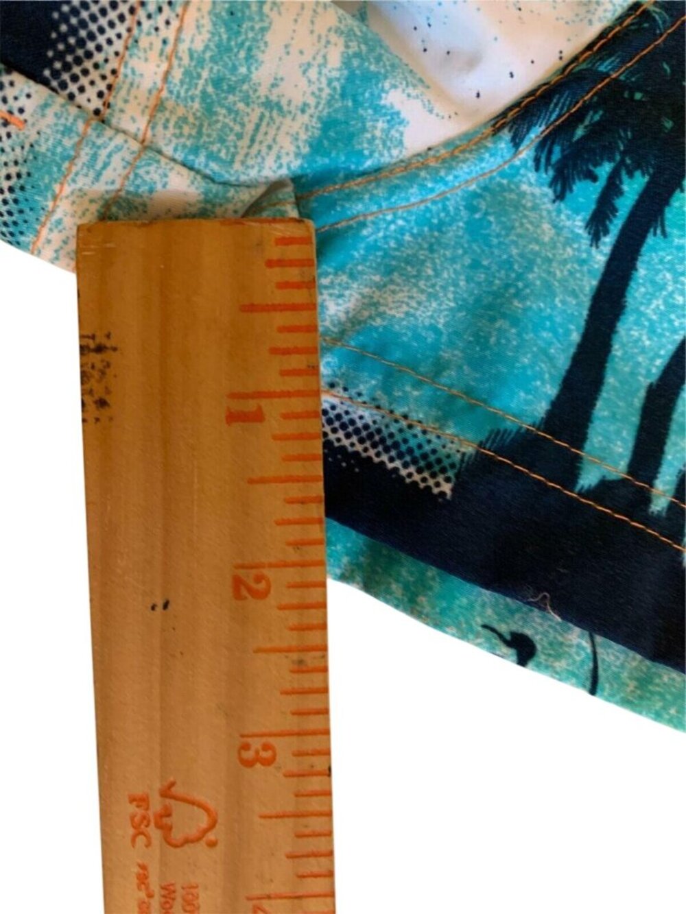 Rainforest Cafe Tropical Shorts Palm Beach Sunset Design Women's Size Small - Picture 7 of 8